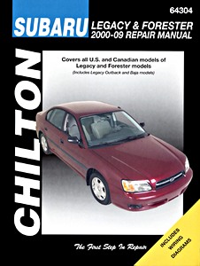 Livre : Subaru Legacy & Forester (2000-2009) (USA) - Chilton Repair Manual