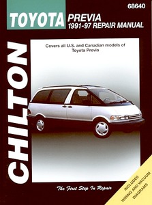 Book: Toyota Previa (1991-1997) (USA) - Chilton Repair Manual