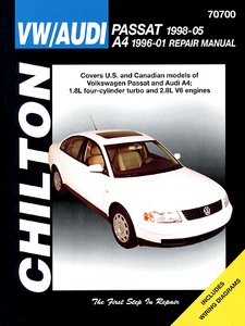 Buch: Volkswagen Passat (1998-2005) / Audi A4 (1996-2001) (USA) - Chilton Repair Manual