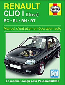 Livre : Renault Clio I - Diesel (1990-mars 1998) - Manuel d'entretien et réparation Haynes