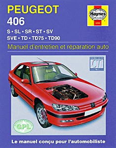 Livre : Peugeot 406 - essence et Diesel (1995-1999) - Manuel d'entretien et réparation Haynes