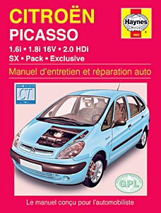 Livre : Citroën Xsara Picasso - essence et Diesel (1999-2004) - Manuel d'entretien et réparation Haynes