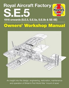 Buch: Royal Aircraft Factory SE5A Manual