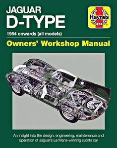 Boek: Jaguar D-Type Manual (1954 onwards) - An insight into the design, engineering, maintenance and operation 