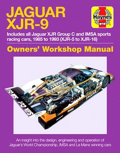 Livre: Jaguar XJR-9 Owners Workshop Manual : 1985 to 1992