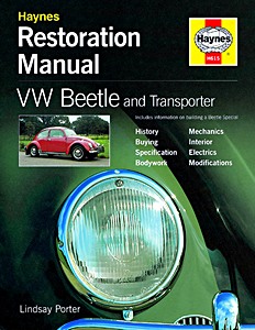 Livre : VW Beetle and Transporter (1954-1978) - Haynes Restoration Manual