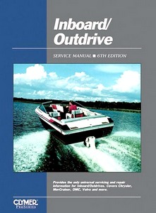 Livre : Inboard / Outdrive Service Manual - From Early '60s - Clymer Inboard Shop Manual