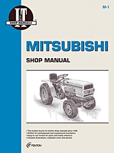 Livre : Mitsubishi MT 160, MT 180, MT 210, MT 250, MT 300 - Tractor Shop Manual