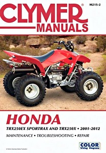 Livre: [M215-2] Honda TRX250EX Sportrax & TRX250X (01-12)