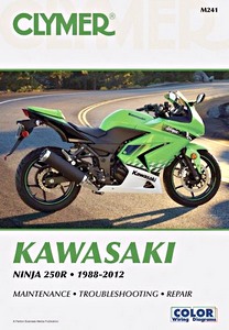 Livre : Kawasaki EX 250 R Ninja (1988-2012) - Clymer Motorcycle Service and Repair Manual