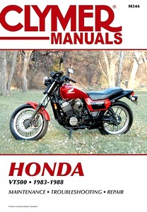 Livre : Honda VT 500 (1983-1988) - Clymer Motorcycle Service and Repair Manual