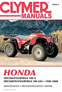 Book: [M346-3] Honda TRX 300/Fourtrax 300/TRX 300FW (88-00)