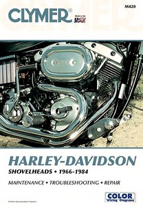 Livre : Harley-Davidson Shovelheads (1966-1984) - Clymer Motorcycle Service and Repair Manual