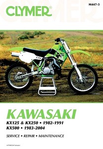 Livre : Kawasaki KX 125 & KX 250 (1982-1991) / KX 500 (1983-2004) - Clymer Motorcycle Service and Repair Manual