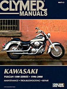 Livre : Kawasaki VN 1500 Vulcan Classic, Drifter, Nomad (1996-2008) - Clymer Motorcycle Service and Repair Manual