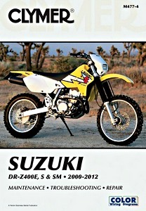 Livre : [M477-4] Suzuki DR-Z400 E, S, & SM (2000-2012)