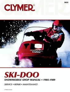 Livre : Ski-Doo (1985-1989) - Clymer Snowmobile Shop Manual