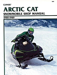 Livre : [S835] Arctic Cat Snowmobile Manual (1988-1989)