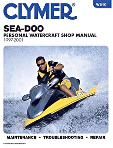 Livre : Sea-Doo (Bombardier) (1997-2001) - Clymer Personal Watercraft Shop Manual