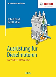 Omslag werkplaatshandboek Ausrüstung für Dieselmotoren der 1950er & 1960er Jahre
