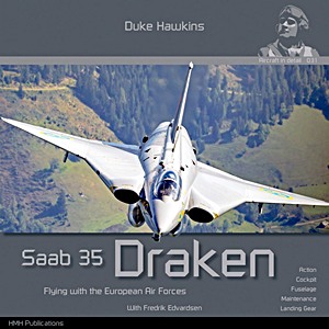 Omslag boek Saab 35 Draken Flying with the European Air Forces