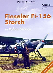 Okładka książki Fieseler Fi-156 Storch in Italian Service