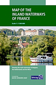Map of the Inland Waterways of France