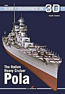 Couverture livre The Italian Heavy Cruiser Pola
