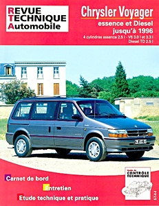 Livre : Chrysler / Dodge / Plymouth Voyager - essence et diesel (jusqu'à 1996) - L'Expert Automobile