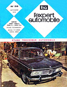 Livre : BMW 2000, 2000 A, 2000 ti et 2000 tilux (depuis 1966) - L'Expert Automobile
