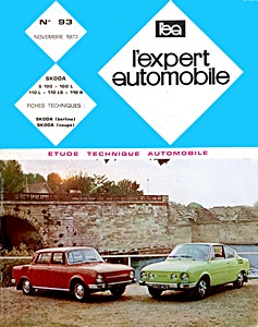 Livre : Skoda S 100, S 100 L, S 110 L, S 110 LS et S 110 R - berline et coupé (depuis 1969) - L'Expert Automobile