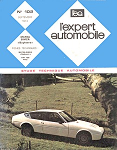 Livre : Matra-Simca Bagheera (depuis 06/1973) - L'Expert Automobile