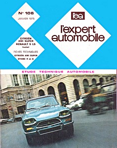 Livre : Citroën Ami Super - moteur 1015 cm³ (depuis 1973) - L'Expert Automobile