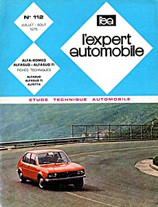 Livre : Alfa Romeo Alfasud et Alfasud TI (depuis 1973) - L'Expert Automobile