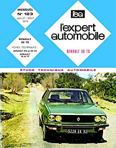 Livre : Renault 30 TS (depuis 03/1975) - L'Expert Automobile