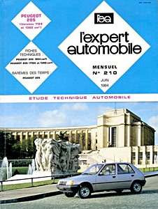 Livre : Peugeot 205 - moteurs 1124 et 1360 cm³ (depuis 1983) - L'Expert Automobile