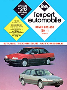 Boek: [302] Rover 200 et 400 - essence (1989->)