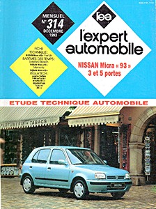 Livre : Nissan Micra - 3 et 5 portes (depuis 1993) - L'Expert Automobile