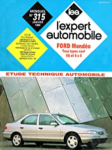 Livre : Ford Mondeo - tous types sauf V6 et 4x4 (depuis 1993) - L'Expert Automobile
