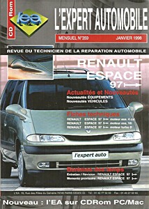 Livre : Renault Espace - essence 4 cylindres et V6 / 2.0 Turbo D (depuis 1997) - L'Expert Automobile