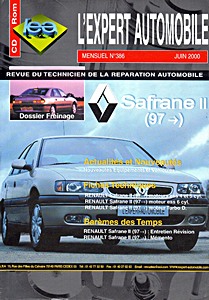 Livre : Renault Safrane II - essence et Diesel (depuis 1997) - L'Expert Automobile