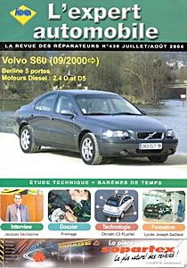 Livre : Volvo S60 Diesel - moteurs 2.4 D et D5 (depuis 09/2000) - L'Expert Automobile