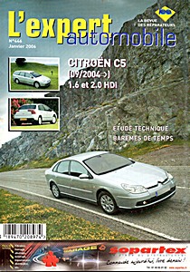 Livre : Citroën C5 - Diesel 1.6 HDi et 2.0 HDi (depuis 09/2004) - L'Expert Automobile