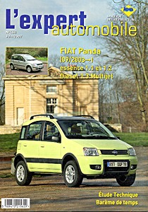 Livre : Fiat Panda - essence 1.1 et 1.2 / Diesel 1.3 Multijet (depuis 09/2003) - L'Expert Automobile