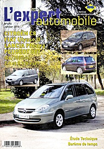 Livre : Citroën C8 / Fiat Ulysse II / Lancia Phedra / Peugeot 807 - Diesel 2.0 et 2.2 L (depuis 06/2002) - L'Expert Automobile
