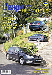 Livre : Citroën C5 II - Diesel 1.6 HDi 16V et 2.0 HDi 16V (depuis 03/2008) - L'Expert Automobile