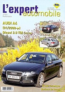 Boek: Audi A4 - Diesel 2.0 TDI (143 ch) (depuis 01/2008) - L'Expert Automobile