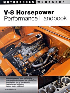 Omslag werkplaatshandboek V-8 Horsepower Performance Handbook