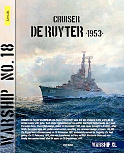 Omslag van het boek: Cruiser De Ruyter 1953 | Warship (18)