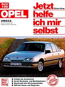 Boek: [JH 138] Opel Omega A - Benziner 4-Zyl. (10/86-02/94)